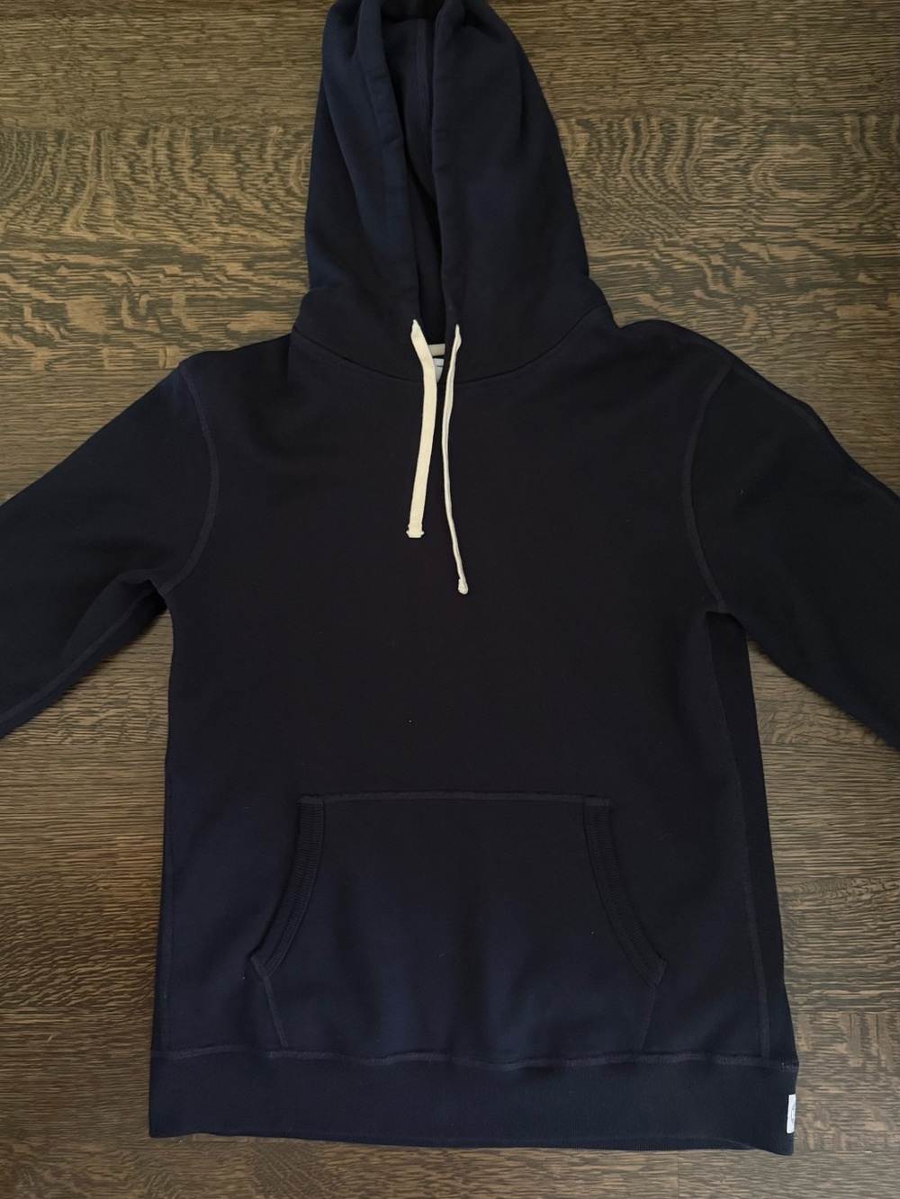 Reigning Champ Men's Navy Pullover Hoodie with Drawstring’s (NEVER WORN)